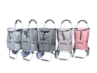 عربة تسوق بعجلات كبيرة