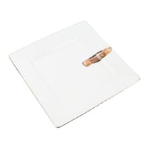 صحن سيراميك مربع