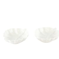 طقم قوالب سيراميك 2حبات لون أبيض