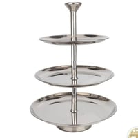 استاند تقديم فضي 3دور