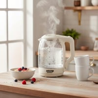 غلاية ماء زجاج 1.8 لتر240 فولت 1500 وات.