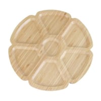 صحن تقديم خشبي 30سم