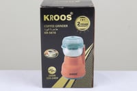 مطحنة قهوة بوعاء وشفرات من الفولاذ المقاوم للصدأ س...