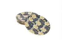 طقم صحون تقديم بورسلان 6 حبة