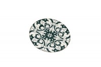 طقم صحون تقديم حلاء بورسلان 6 حبة