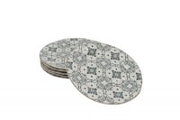 طقم صحون تقديم بورسلان 6 حبة