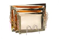 طقم طوفريات هوم فيو ذهبي نقش كلاسيكي 3 حبة