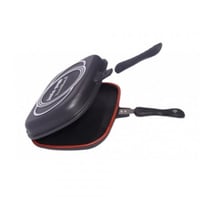 مقلاة شواء مزدوجة هوم ماستر بوجهين 36 سم