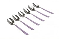 طقم ملاعق طعام 6 حبه هوم فيو - بنفسجي