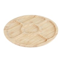 صحن تقديم خشبي -24سم