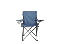 كرسي رحلات قابل للطي ازرق