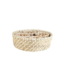 طقم سلة خوص أنيقة ومتعددة الاستخدامات