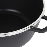 قدر طبخ عالي الجودة بغطاء ستانلس استيل مع فتحة زجا...