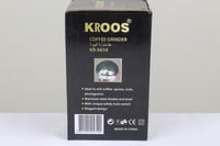 مطحنة قهوة بوعاء وشفرات من الفولاذ المقاوم للصدأ س...