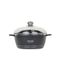 قدر طبخ عالي الجودة بغطاء ستانلس استيل مع فتحة زجا...