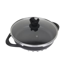 قدر طهي عالي الجودة 28 سم قاعدة 5 ملي