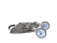 عربة تسوق بعجلات كبيرة