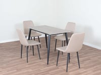 طقم طاولة طعام خشب