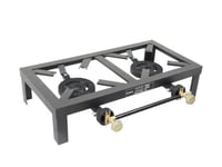 موقد غاز بعينين حديدي قوي للاستخدام الخارجي