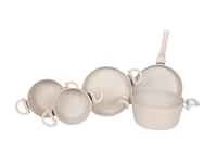 مجموعة أدوات الطهي من الجرانيت المكونة من 18 قطعة