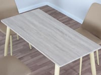 طقم طاولة طعام خشب