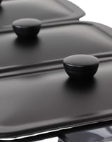 سخان بوفيه زجاجي مقسم