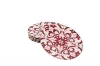 طقم صحون تقديم بورسلان 6 حبة