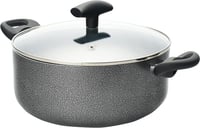 طقم قدور للطبخ ، 9 قطعه ، غير لاصق ، لون اسود