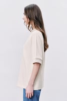 تيشيرت إنترلوك أوف وايت للجنسين