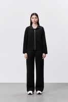 جاكيت نسائي بيكيه أسود