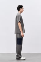 بنطال رمادي للجنسين