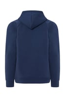 هودي كاجوال أوفرسايز للأطفال للجنسين - أزرق داكن