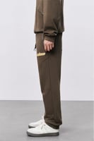 بنطال بني رجالي