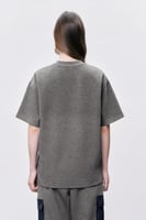 تيشرت رمادي للجنسين