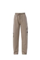 بنطال كارجو عملي بقصّة عادية للأطفال - بيج