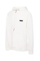 هودي أوفرسايز برباط للجنسين - أوف وايت