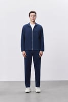 جاكت بيكيه رجالي أزرق