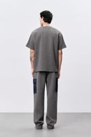 بنطال رمادي للجنسين