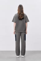 بنطال رمادي للجنسين