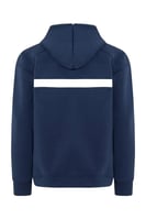 هودي بجيب أمامي أوفرسايز للأطفال للجنسين - أزرق دا...