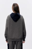 هودي رمادي للجنسين