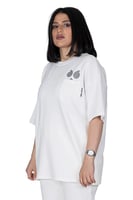 تيشيرت سيلين بعلامة الأعين من الأمام للجنسين (اوف...