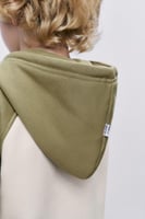 هودي أخضر للأطفال