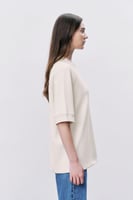 تيشيرت إنترلوك أوف وايت للجنسين