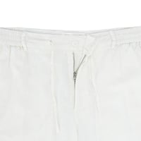 Coastline Ease – شورت خفيف بنَفَس صيفي اوف وايت