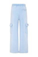 بنطلون Acid Wash Jogger للاطفال أزرق فاتح