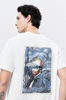 تيشرت أبيض رجالي