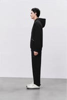 هودي أسود رجالي