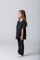 ليقنز أواي للأطفال بحواف واسعة أسود