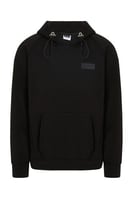 هودي كاجوال أوفرسايز للأطفال للجنسين - أسود